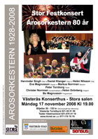 Festkonsert Arosorkestern 80 år.