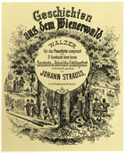 Johann Strauss d y - G'schichten aus dem Wienerwald, opus 325.