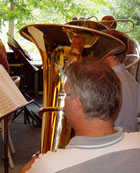 Karlbergs Musikkår i Bad Ischl, Österrike i augusti 2004.