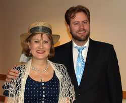 Eva Magnusson, sopran och Markus Norrman, baryton.