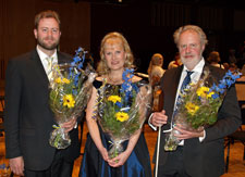 Markus Norrman, Eva Magnusson och Christer Norrman.