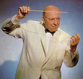 Kompositören och dirigenten Professor Robert Stolz (1880-1975).