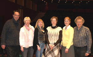 Från vänster: Peter Tornborg, Helen Grönberg, Anne-Marie Brinck, Ulrika Nilsson, Eva Magnusson och Sven Idar.