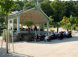 Musikpaviljongen i Kurpark, Baden bei Wien.