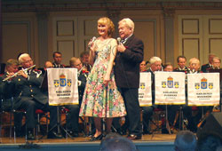 Lars Lönndahl och Eva Magnusson vid konsert på Gamla Musikaliska Akademien i Stockholm den 20 maj 2007. Foto: Else-Marie Teste.