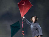 Linda Olsson som Mary Poppins i GteborgsOperans uppsttning av musikalen Mary Poppins.