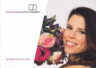 Program 2013 Sommerarena Baden bei Wien.
