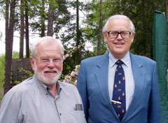 Frn vnster: Kjell Sandberg och Lars Stolt.