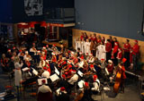 Arosorkestern i Vsters vid Julkonsert den 15 december 2007.